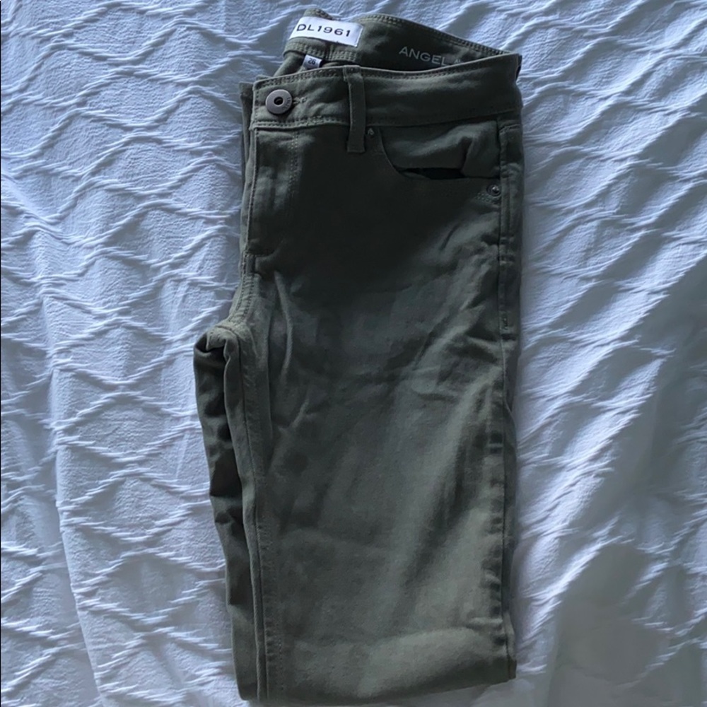 DL1961 Army Green Jeans (NEVER WORN)